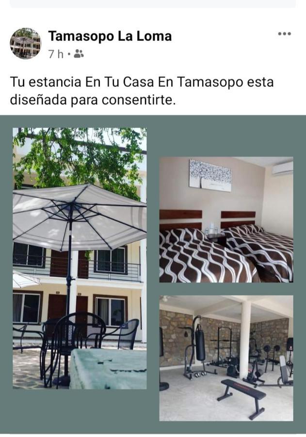 Hotel La Loma, Tu Casa En Tamasopo Exteriér fotografie